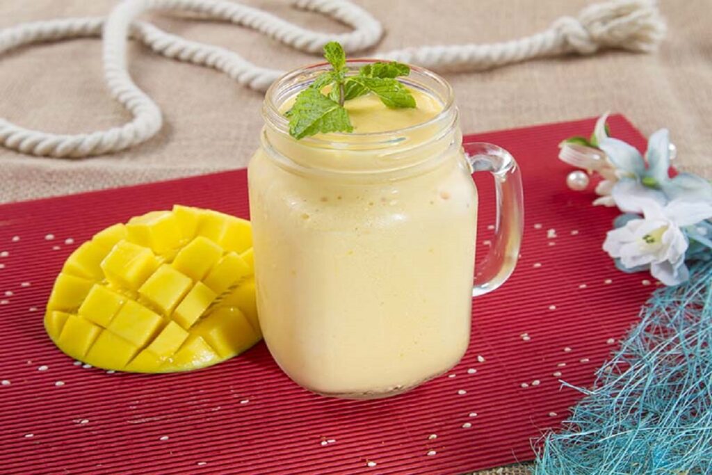 Mango Milkshake - Nova Sweets and Cafe